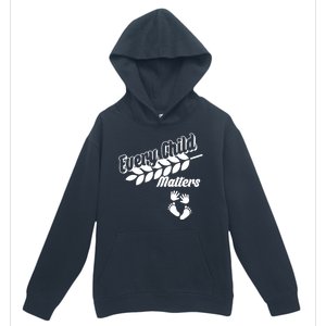 Every Child Matters Baby Feet and Hands Urban Pullover Hoodie