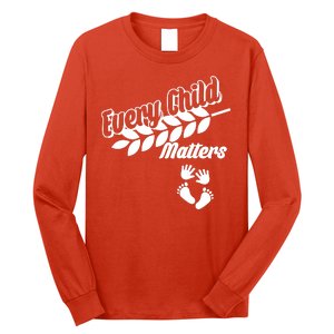 Every Child Matters Baby Feet and Hands Long Sleeve Shirt