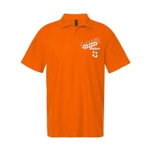 Every Child Matters Baby Feet and Hands Softstyle Adult Sport Polo