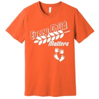 Every Child Matters Baby Feet and Hands Premium T-Shirt