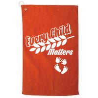 Every Child Matters Baby Feet and Hands Golf Towel