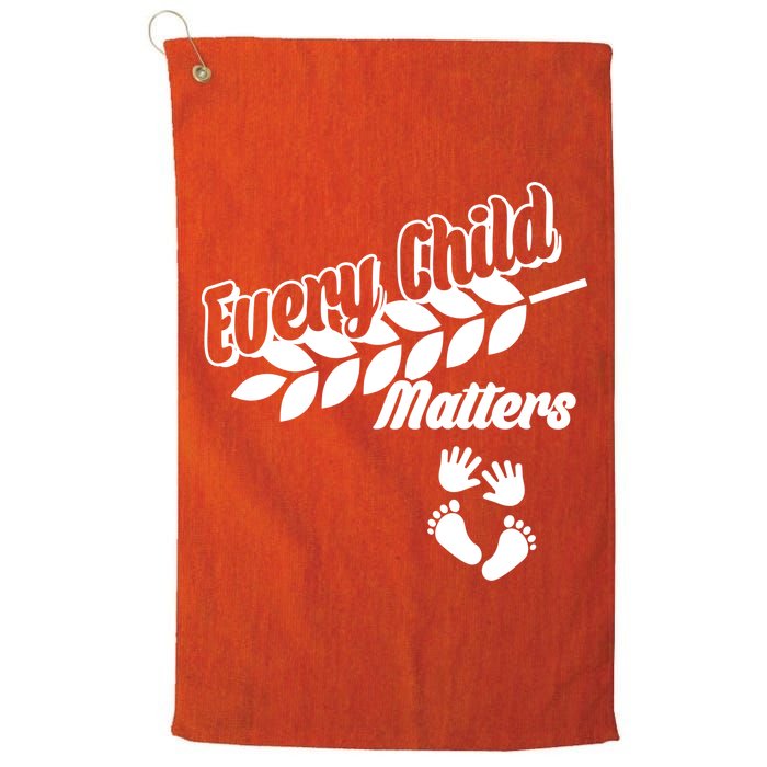 Every Child Matters Baby Feet and Hands Golf Towel