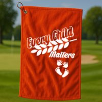 Every Child Matters Baby Feet and Hands Golf Towel