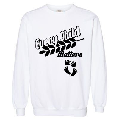 Every Child Matters Baby Feet and Hands Garment-Dyed Sweatshirt