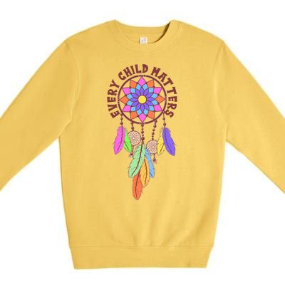 Every Child Matters Colorful Dream Catcher Premium Crewneck Sweatshirt