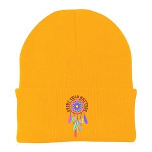 Every Child Matters Colorful Dream Catcher Knit Cap Winter Beanie