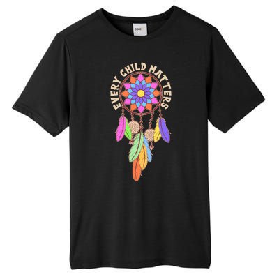 Every Child Matters Colorful Dream Catcher Tall Fusion ChromaSoft Performance T-Shirt