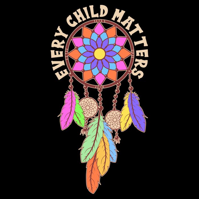 Every Child Matters Colorful Dream Catcher Flatbill Hat