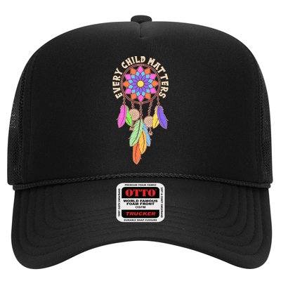 Every Child Matters Colorful Dream Catcher Trucker Hat