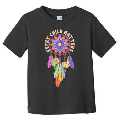Every Child Matters Colorful Dream Catcher Toddler T-Shirt