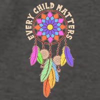 Every Child Matters Colorful Dream Catcher Vector Backpack