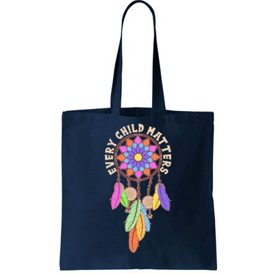 Every Child Matters Colorful Dream Catcher Tote Bag