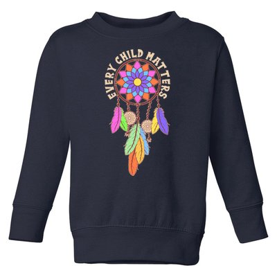 Every Child Matters Colorful Dream Catcher Toddler Sweatshirt