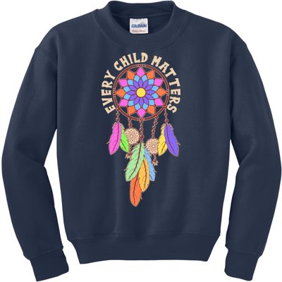 Every Child Matters Colorful Dream Catcher Kids Sweatshirt