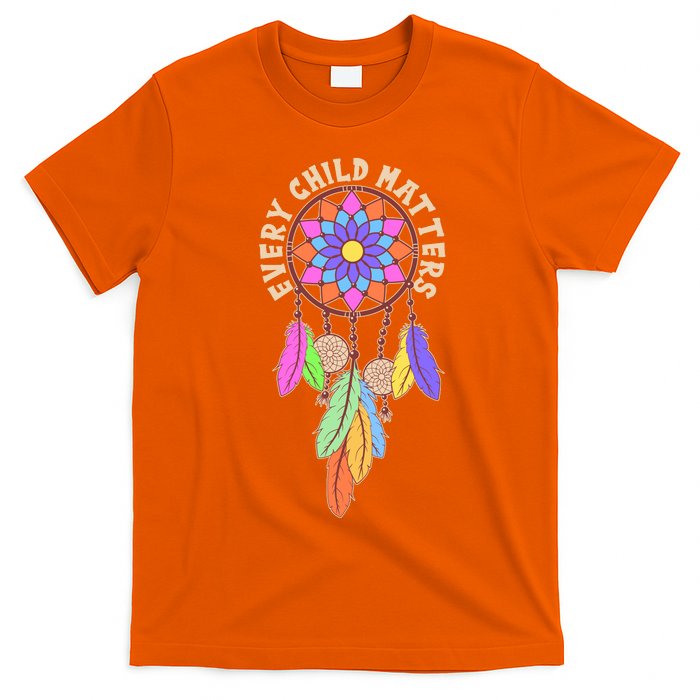 Every Child Matters Colorful Dream Catcher T-Shirt