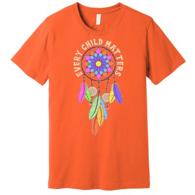 Every Child Matters Colorful Dream Catcher Premium T-Shirt