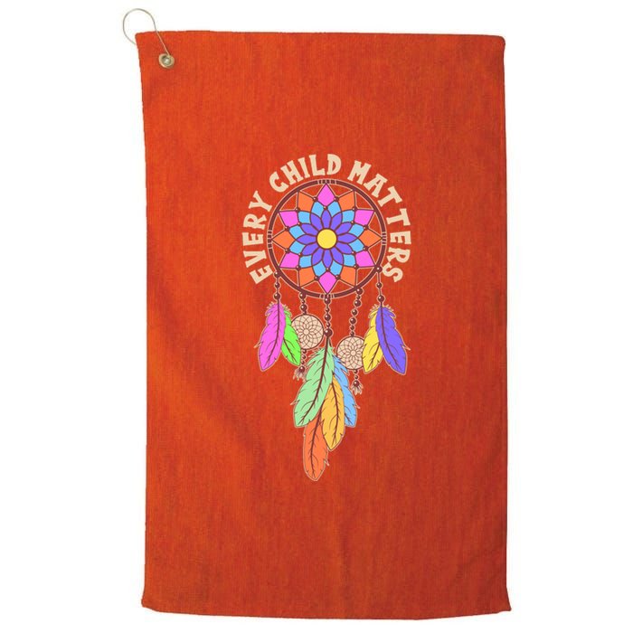 Every Child Matters Colorful Dream Catcher Platinum Collection Golf Towel