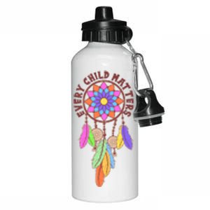 Every Child Matters Colorful Dream Catcher Aluminum Water Bottle