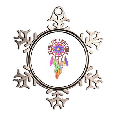 Every Child Matters Colorful Dream Catcher Metallic Star Ornament