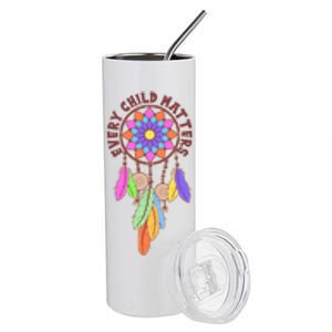 Every Child Matters Colorful Dream Catcher Stainless Steel Tumbler