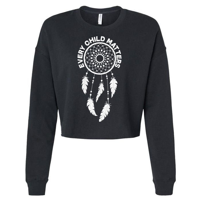 Every Child Matters Dream Catcher Cropped Pullover Crew