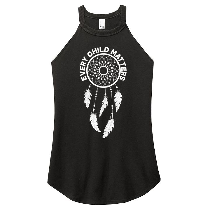 Every Child Matters Dream Catcher Women's Perfect Tri Rocker Tank