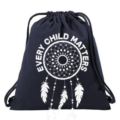 Every Child Matters Dream Catcher Drawstring Bag