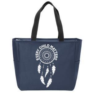 Every Child Matters Dream Catcher Zip Tote Bag