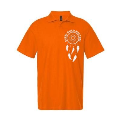 Every Child Matters Dream Catcher Softstyle Adult Sport Polo