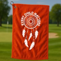 Every Child Matters Dream Catcher Golf Towel
