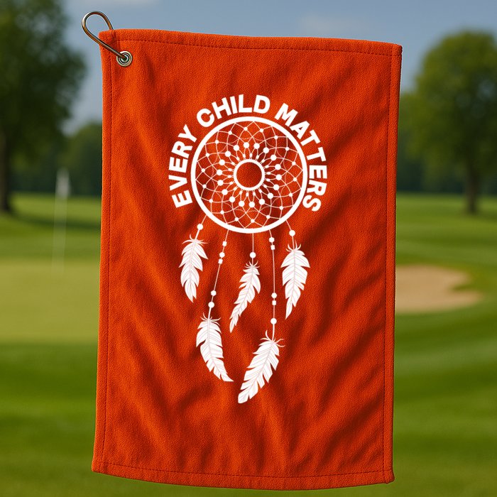 Every Child Matters Dream Catcher Golf Towel