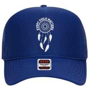 Every Child Matters Dream Catcher High Crown Mesh Back Trucker Hat