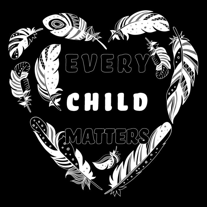 Every Child Matters Feather Heart Performance Shirt