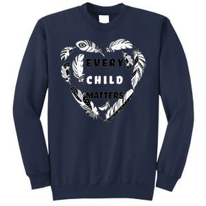 Every Child Matters Feather Heart Sweatshirt