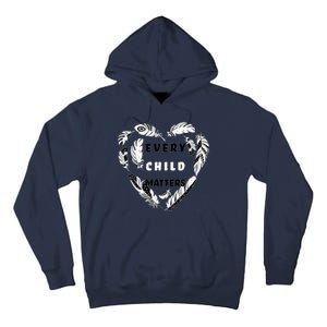 Every Child Matters Feather Heart Tall Hoodie