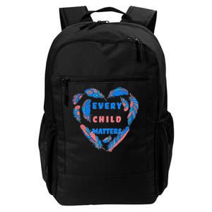 Every Child Matters Feather Heart Colorful Daily Commute Backpack