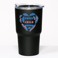 Every Child Matters Feather Heart Colorful Tumbler