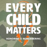 Every Child Matters Honoring and Remembering Legacy Tie Dye Trucker Hat