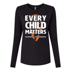 Every Child Matters Honoring and Remembering Womens Cotton Relaxed Long Sleeve T-Shirt