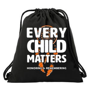 Every Child Matters Honoring and Remembering Drawstring Bag