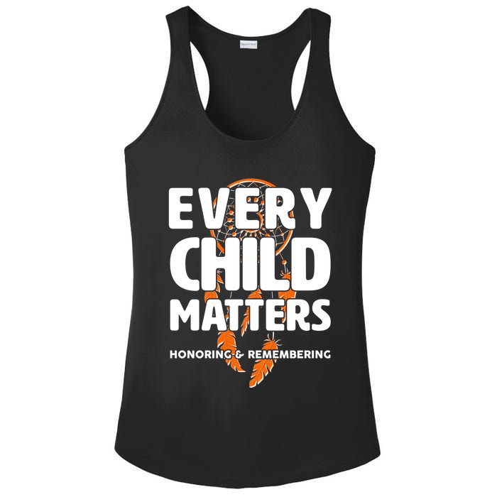 Every Child Matters Honoring and Remembering Ladies PosiCharge Competitor Racerback Tank