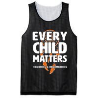 Every Child Matters Honoring and Remembering Mesh Reversible Basketball Jersey Tank