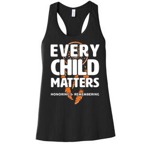 Every Child Matters Honoring and Remembering Women's Racerback Tank