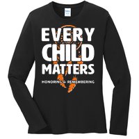 Every Child Matters Honoring and Remembering Ladies Long Sleeve Shirt