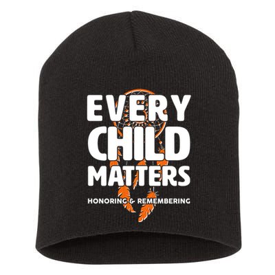 Every Child Matters Honoring and Remembering Short Acrylic Beanie