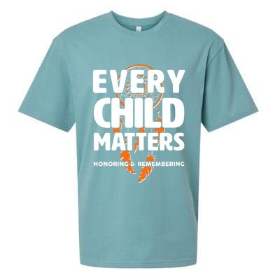 Every Child Matters Honoring and Remembering Sueded Cloud Jersey T-Shirt