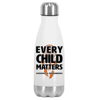 Every Child Matters Honoring and Remembering Stainless Steel Insulated Water Bottle