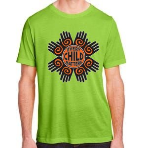 Every Child Matters Native American Hand Pattern Adult ChromaSoft Performance T-Shirt