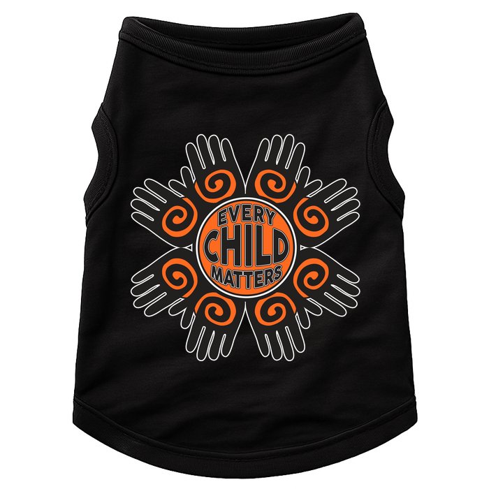 Every Child Matters Native American Hand Pattern Doggie Tank