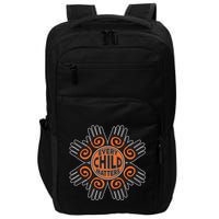 Every Child Matters Native American Hand Pattern Impact Tech Backpack